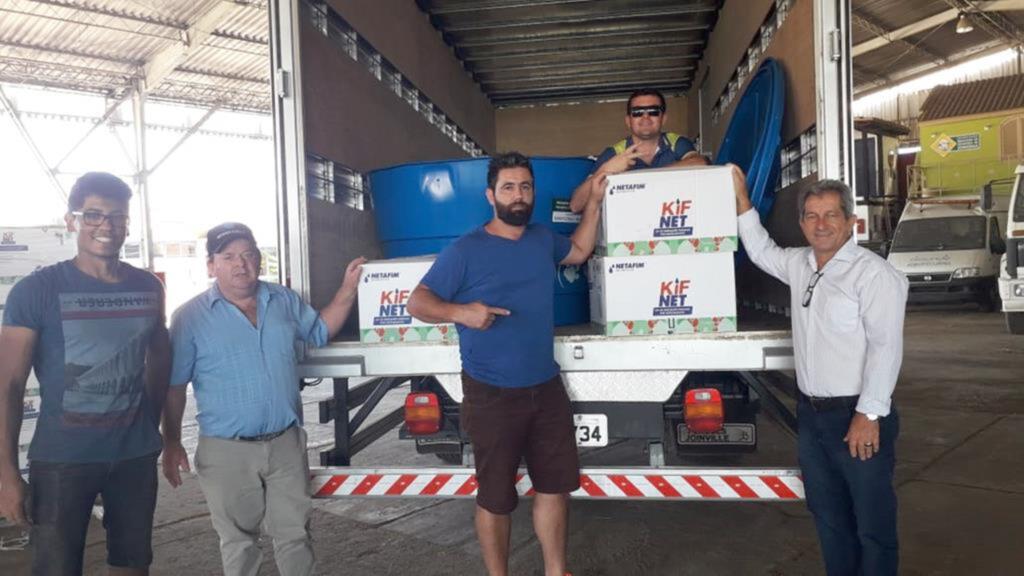 MUNICÍPIO RECEBE 10 KITS DE IRRIGAÇÃO PARA A AGRICULTURA FAMILIAR