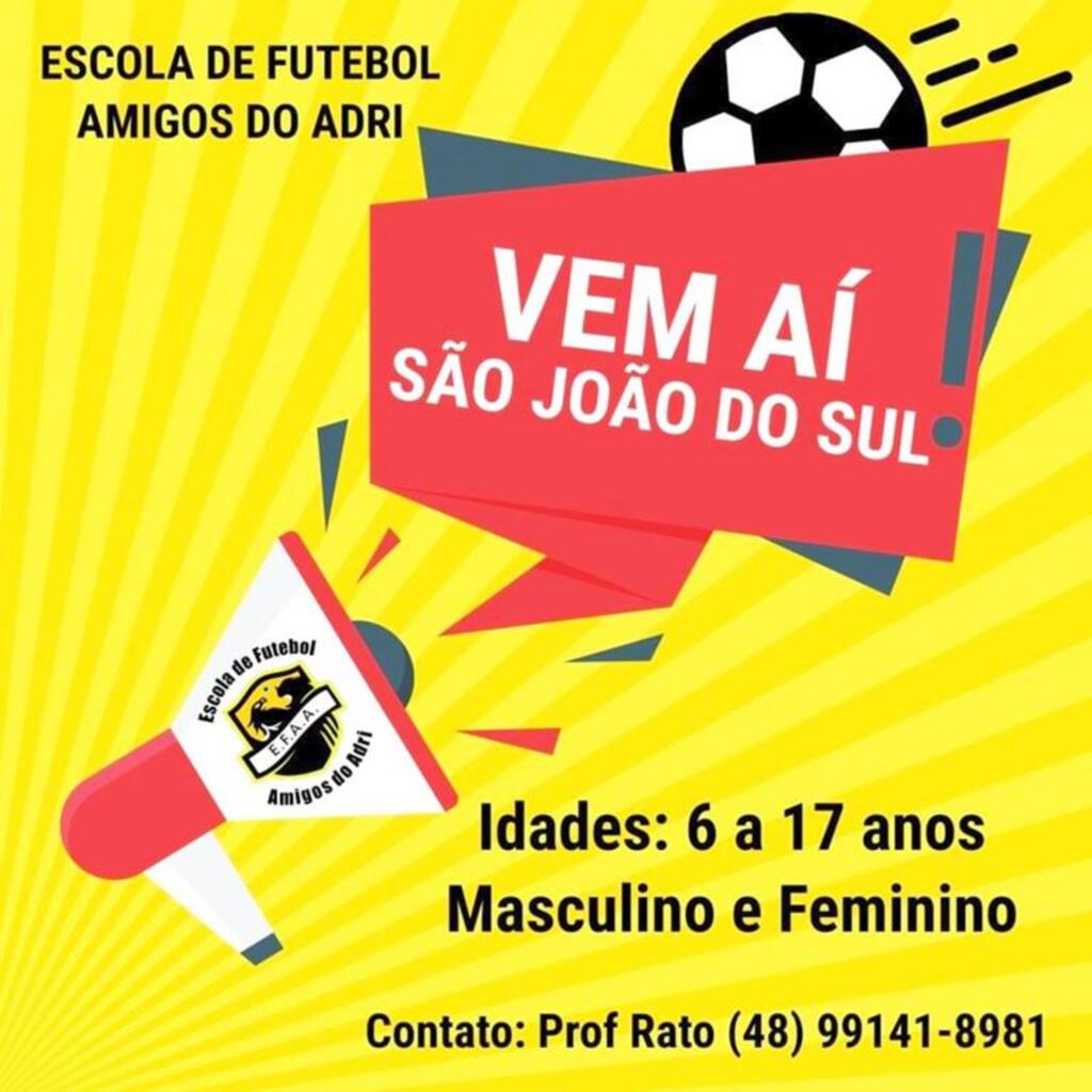 ESCOLINHA DE  FUTEBOL AMIGOS  DO ADRI AGORA EM VILA SANTA CATARINA