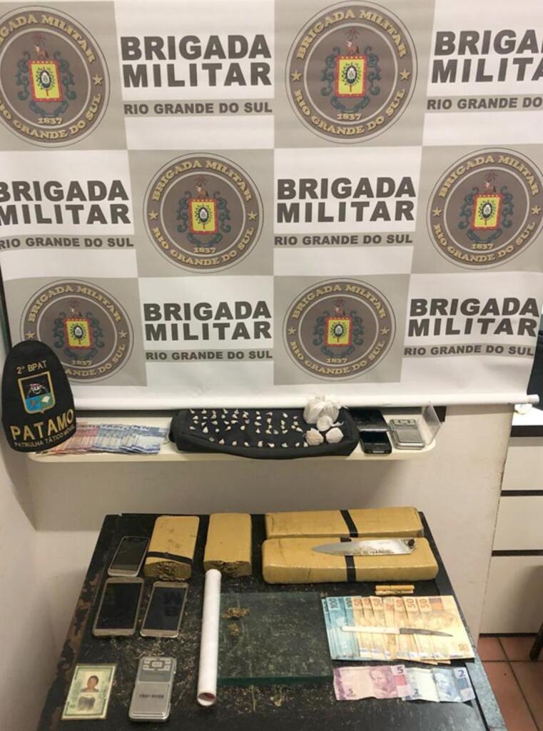TRÁFICO DE DROGAS GERA CINCO PRISÕES EM TORRES