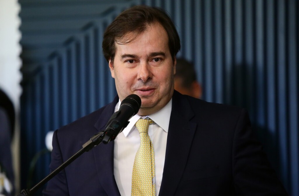 Najara Araujo/Câmara dos Deputados - O presidente da Câmara dos Deputados, Rodrigo Maia, durante evento em Brasília, nesta quarta-feira (19)