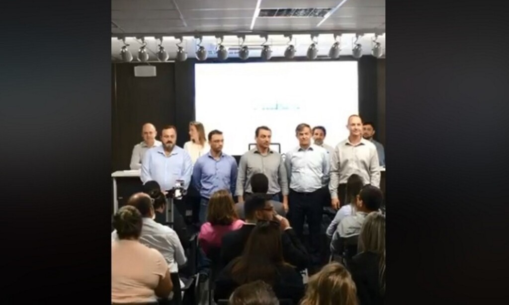 : Reprodução/Facebook - Secretariado foi anunciado em coletiva nesta segunda-feira