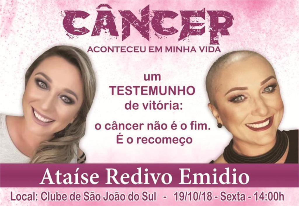 PALESTRA BUSCA ALERTAR PARA O TRATAMENTO DO CÂNCER