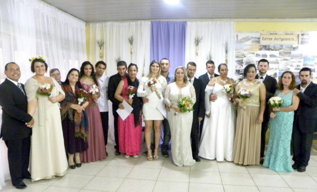 ENCERRAM NESTA SEXTA-FEIRA  AS INSCRIÇÕES PARA O CASAMENTO  COLETIVO DE TORRES