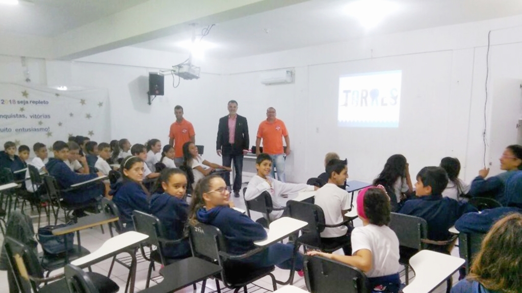 PREFEITURA LANÇA PROJETO  DEFESA CIVIL NAS ESCOLAS
