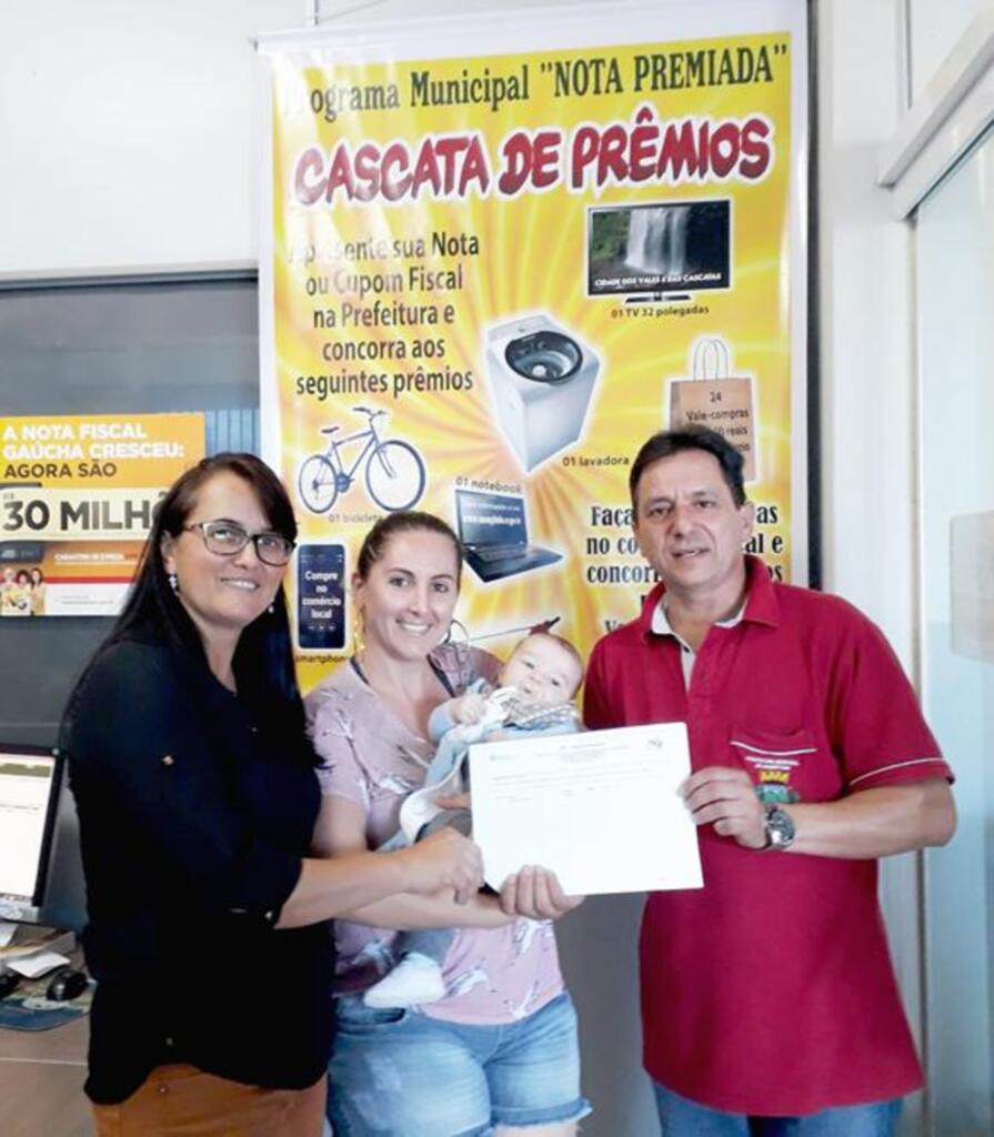 MAMPITUBA CONHECE  MAIS UMA GANHADORA DO PROGRAMA NOTA FISCAL GAÚCHA