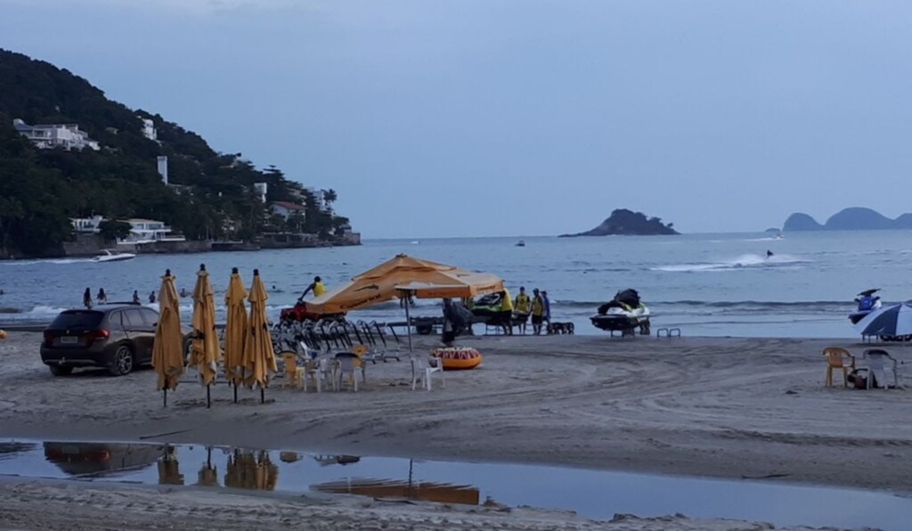  - Acidente aconteceu em uma região conhecida como Canto do Tortuga (Foto: Rodrigo Nardelli/G1)