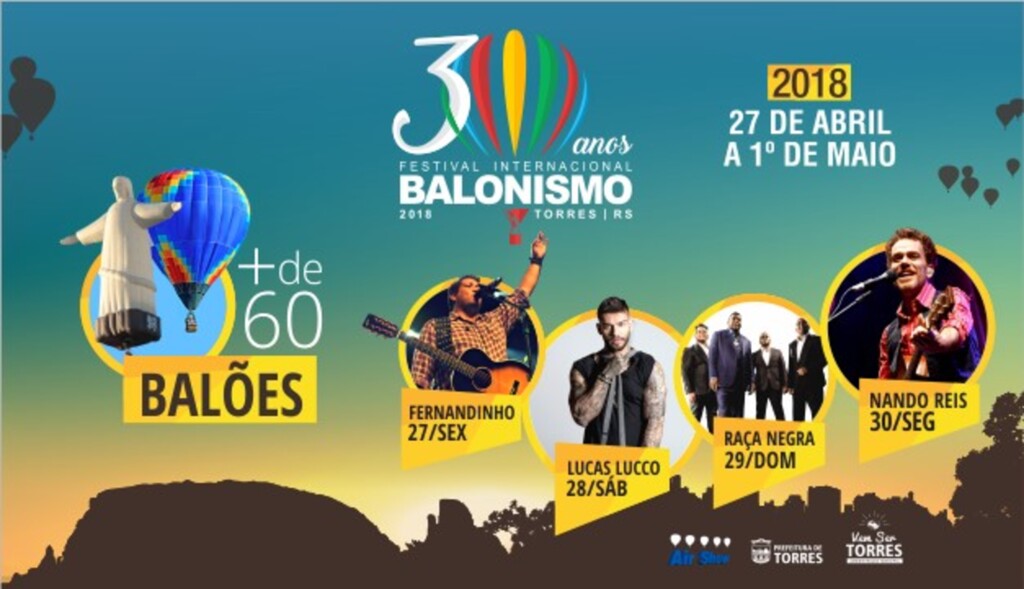 30º FESTIVAL INTERNACIONAL DE BALONISMO SERÁ LANÇADO OFICIALMENTE NO PALÁCIO PIRATINI