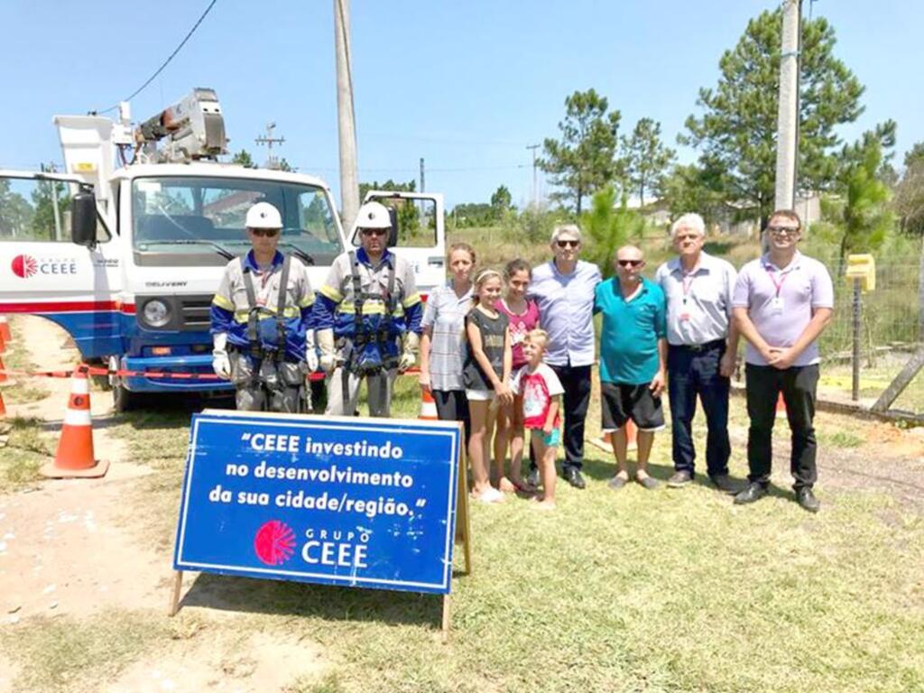 JARDIM MONTE CARLO RECEBE ENERGIA ELÉTRICA
