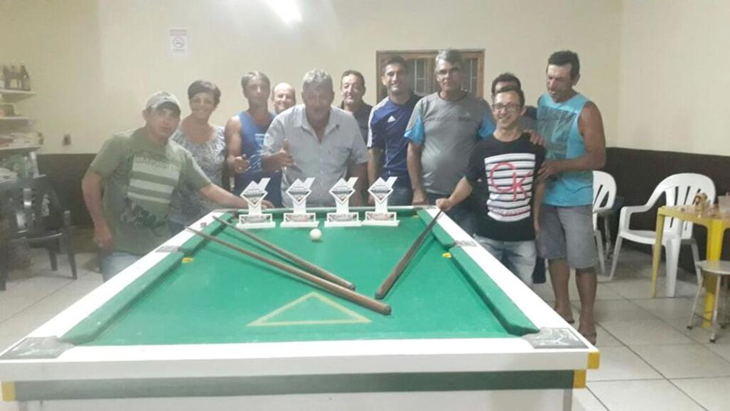 ENCRUZO REALIZA 1º CAMPEONATO COMUNITÁRIO DE SINUCA