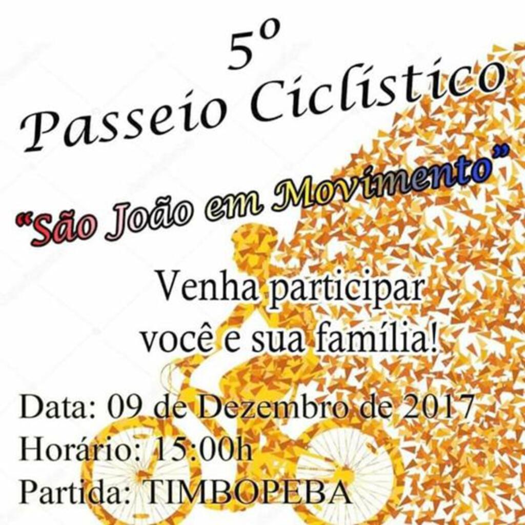 5º PASSEIO CICLÍSTICO MARCA O LANÇAMENTO DO IV SÃO JOÃO DE NATAL NESTE SÁBADO (09)