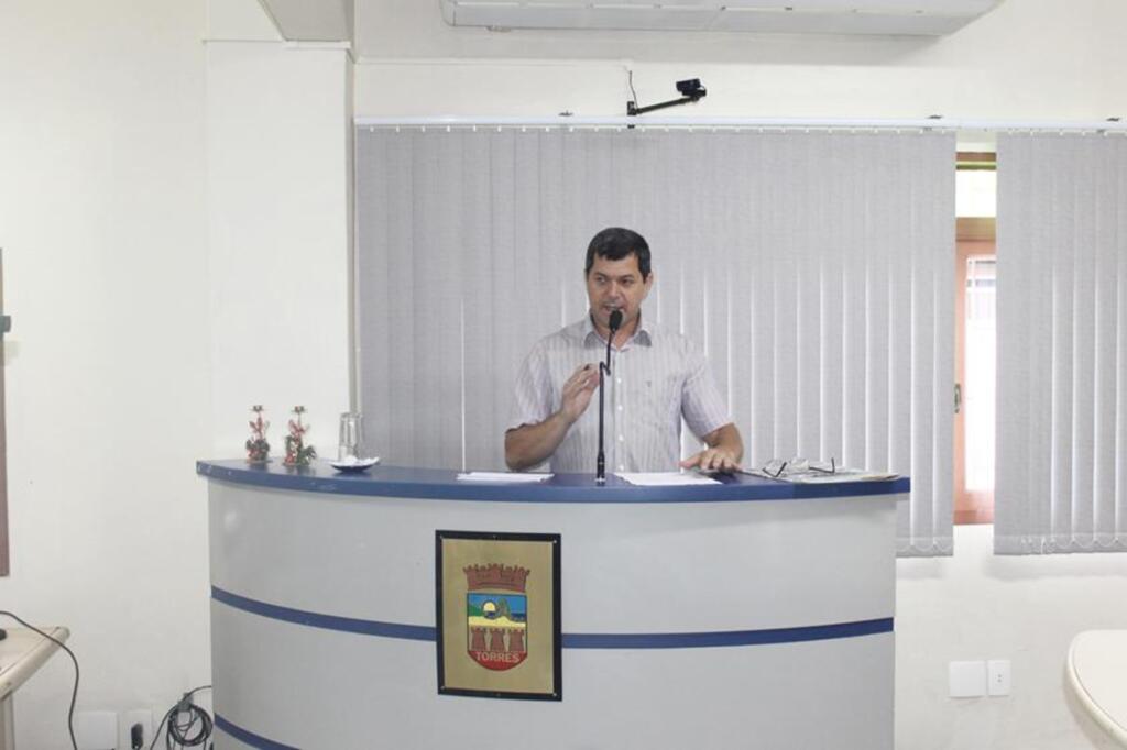 VEREADOR FÁBIO DA ROSA É ELEITO PRESIDENTE DA CÂMARA DE TORRES