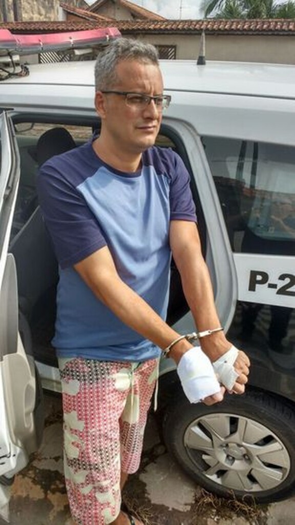  - Homem é preso após matar a mulher com 36 facadas em Osasco (Foto: Divulgação / Polícia Militar)