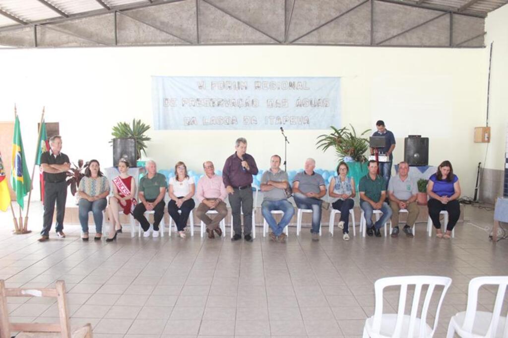 FÓRUM DE PRESERVAÇÃO DAS ÁGUAS DA LAGOA DA ITAPEVA É REALIZADO EM MAMPITUBA