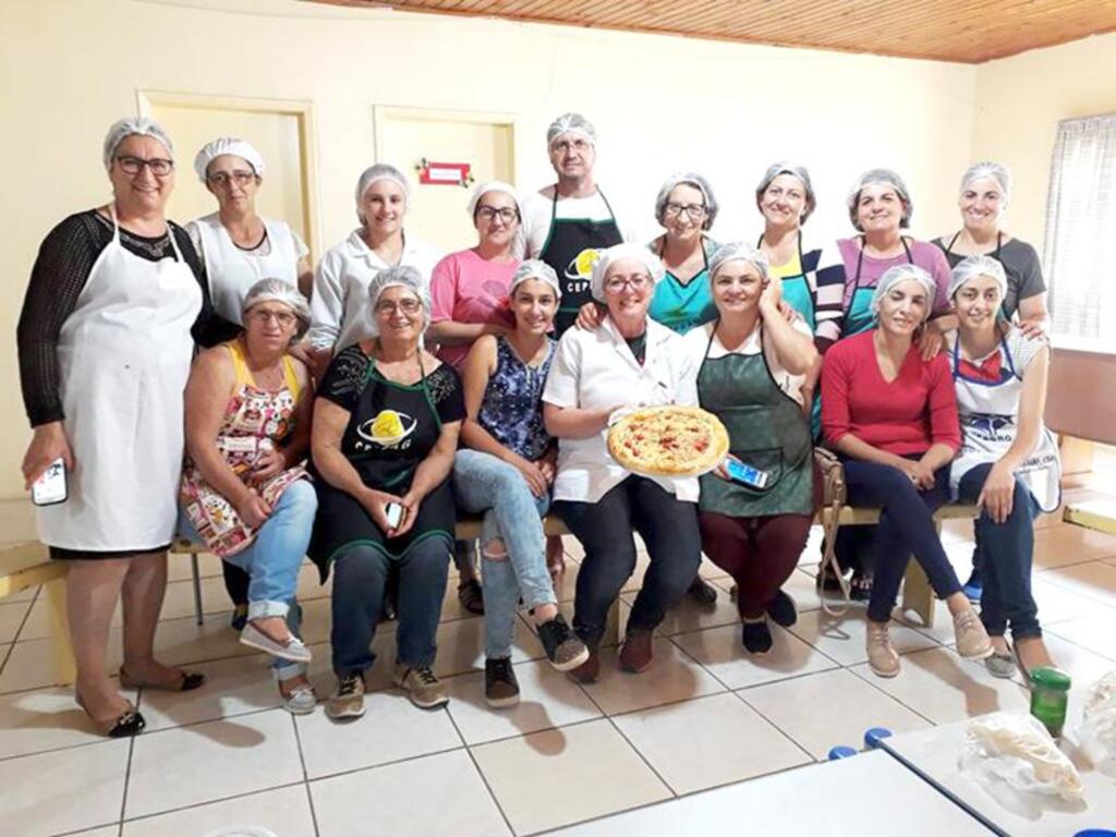 EPAGRI REALIZA CURSO DE MASSAS EM SÃO JOÃO DO SUL