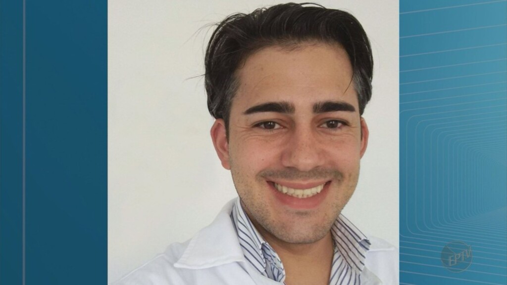  - O dentista Luan Farchi, de 30 anos, morreu em acidente na Rodovia Fábio Talarico, em Guará (Foto: Reprodução/EPTV)