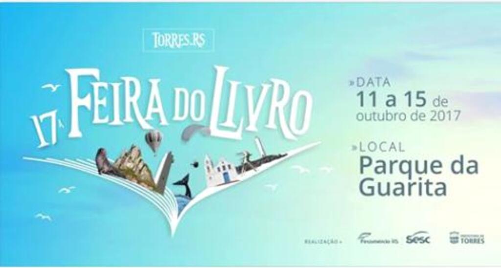 17ª FEIRA DO LIVRO DE TORRES COMEÇA  NESTA QUARTA-FEIRA (11)