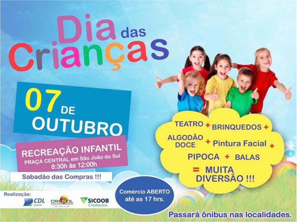 CDL DE SÃO JOÃO DO SUL REALIZA O SABADÃO DAS COMPRAS