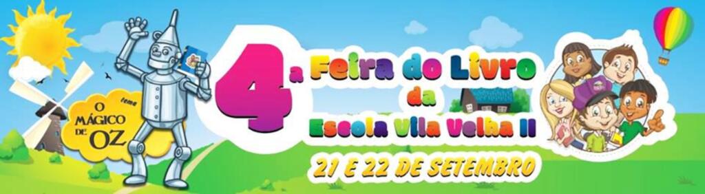 EEB VILA VELHA II REALIZA A IV FEIRA DO LIVRO