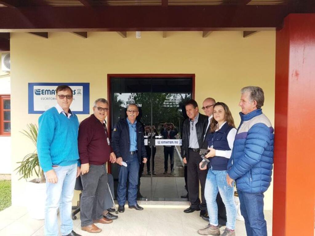 EMATER/RS-ASCAR DE MORRINHOS DO SUL  EM NOVAS INSTALAÇÕES