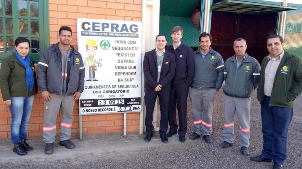 INTERCOOPERAÇÃO - CEPRAG RECEBE VISITA DE  REPRESENTANTES DA COOPERCOCAL