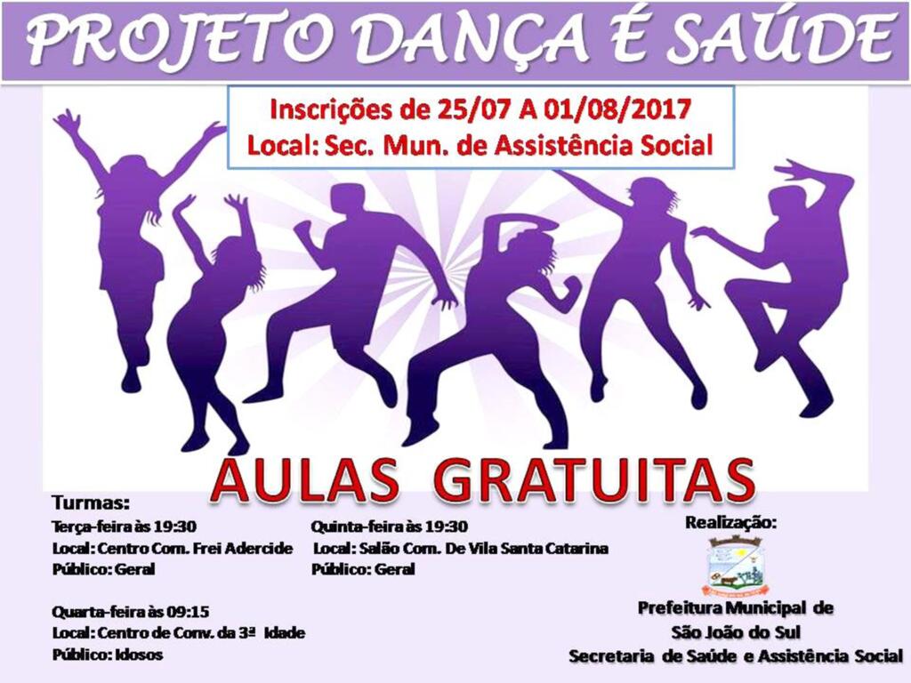 AULAS DE ZUMBA  EM SÃO JOÃO DO SUL