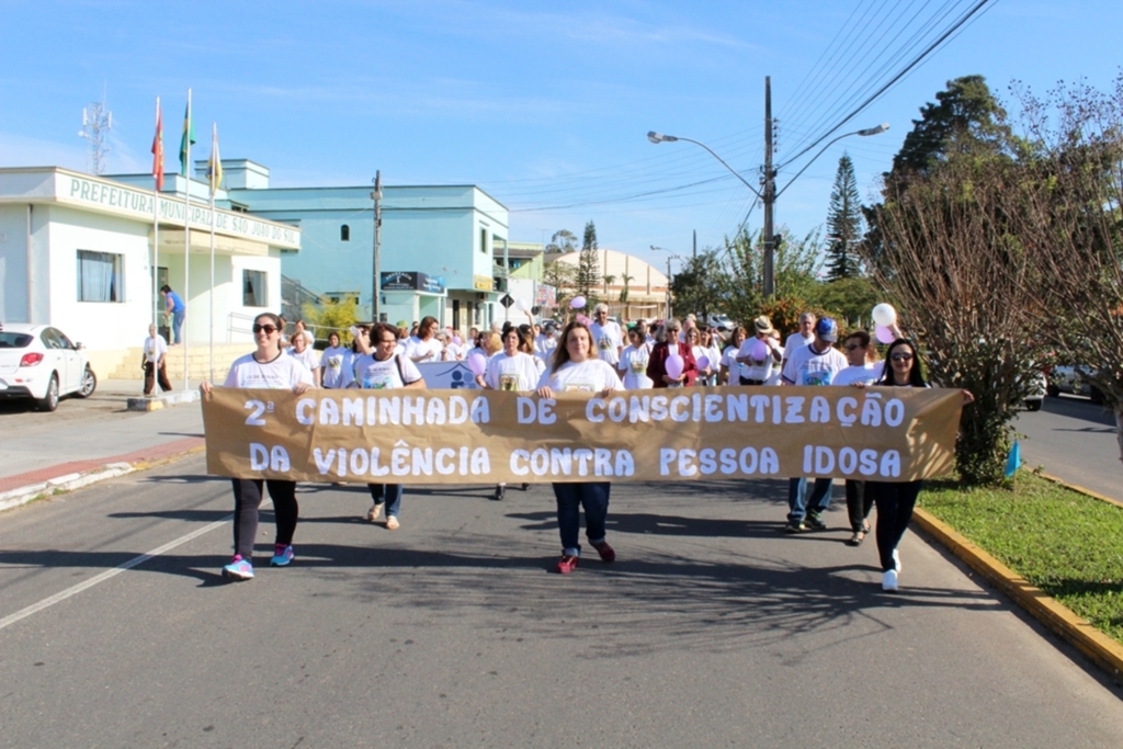 2ª CAMINHADA DE CONSCIENTIZAÇÃO  CONTRA VIOLÊNCIA A PESSOA IDOSA