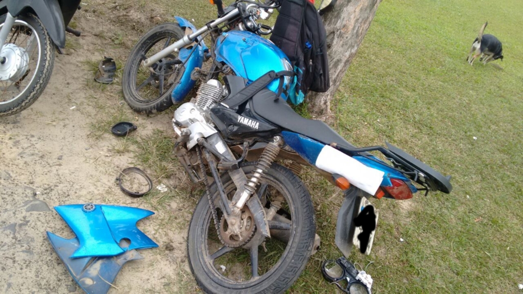 ACIDENTE DE MOTO EM BELLATORRES