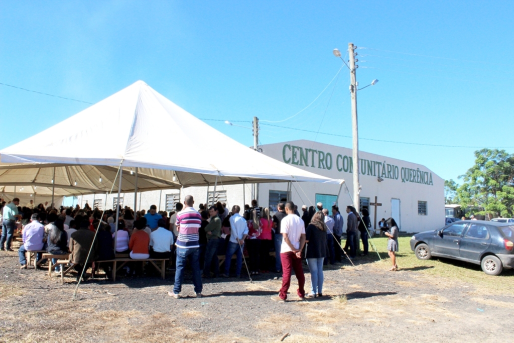 COMUNIDADE DE QUERÊNCIA  REALIZA FESTA EM HONRA A  SANTA PAULINA EM SÃO JOÃO DO SUL