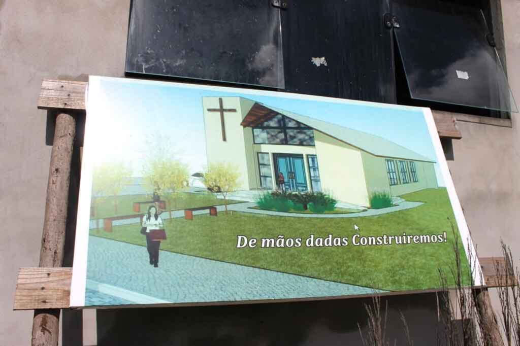 NOVA IGREJA DE ROSA DO MAR COMEÇA A SE TORNAR REALIDADE