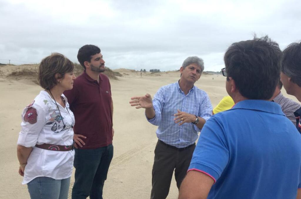 PREFEITO CARLOS SOUZA LUTA CONTRA O FECHAMENTO  DA PRAIA ITAPEVA EM TORRES