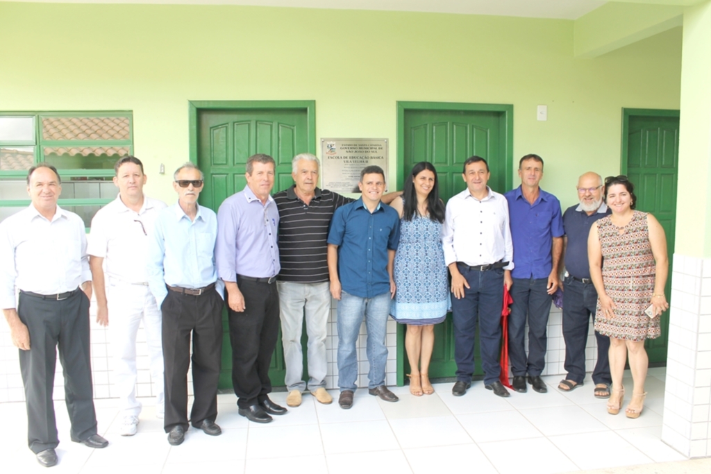 ADMINISTRAÇÃO MUNICIPAL INAUGURA DUAS OBRAS IMPORTANTES EM SÃO JOÃO DO SUL