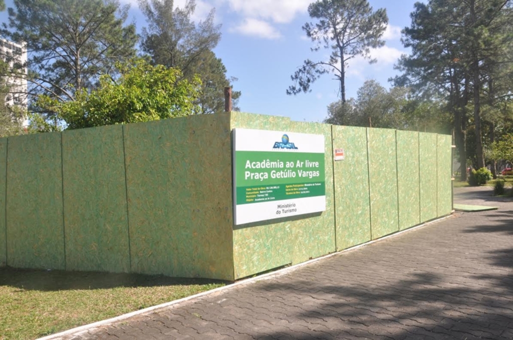 ACADEMIAS AO AR LIVRE SERÃO INSTALADAS EM TORRES