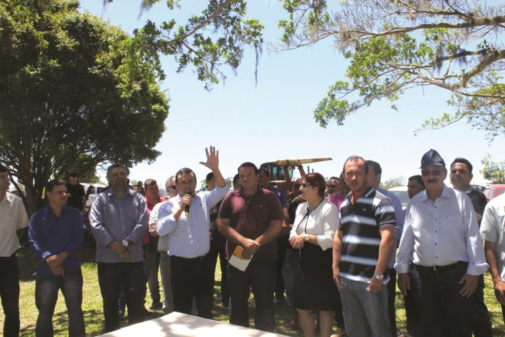CERIMÔNIA DE ASSINATURA DA ORDEM DE SERVIÇO DA PONTE DO RIO VERDE