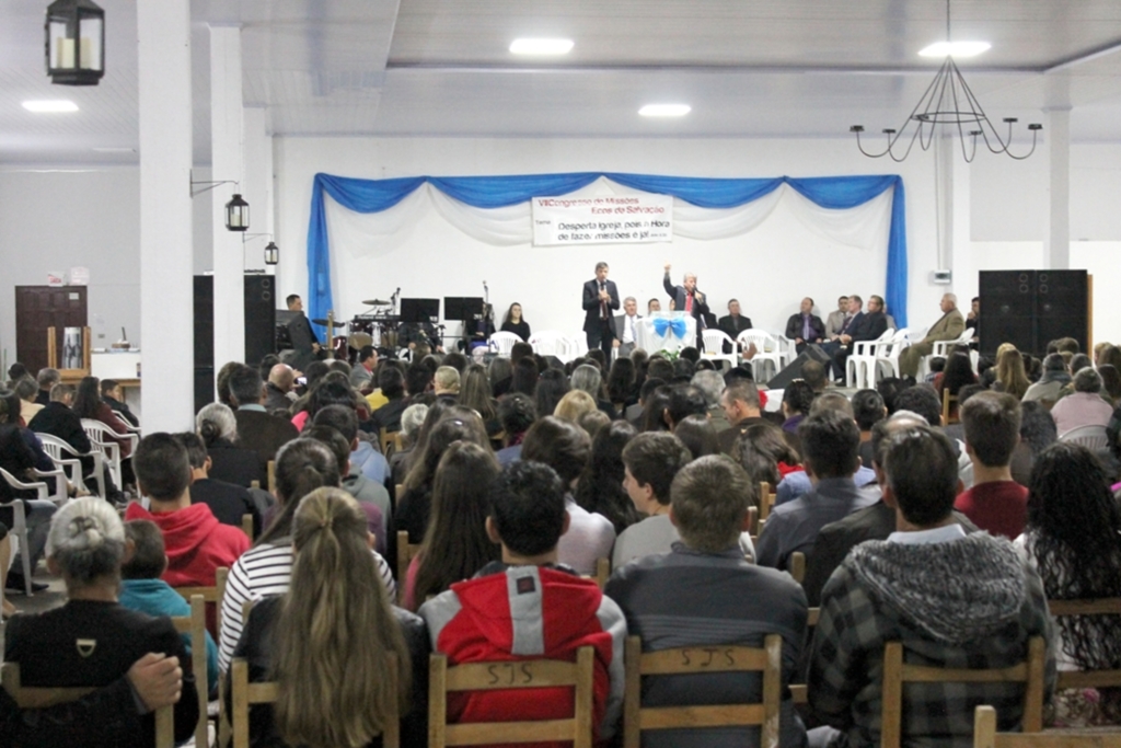 VII CONGRESSO DE MISSÕES ECOS DA SALVAÇÃO É REALIZADO EM SÃO JOÃO DO SUL