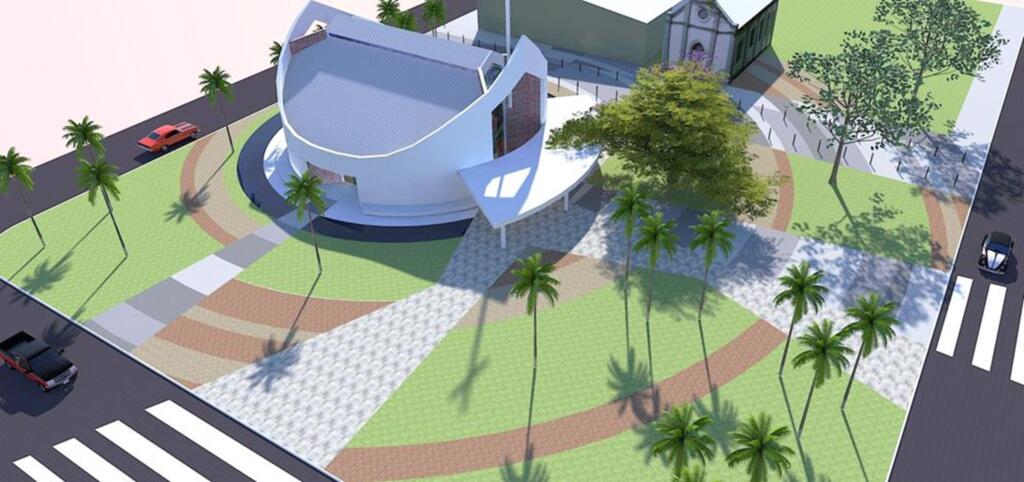 COMUNIDADE DE MAMPITUBA SE MOBILIZA PARA CONSTRUÇÃO DA NOVA IGREJA