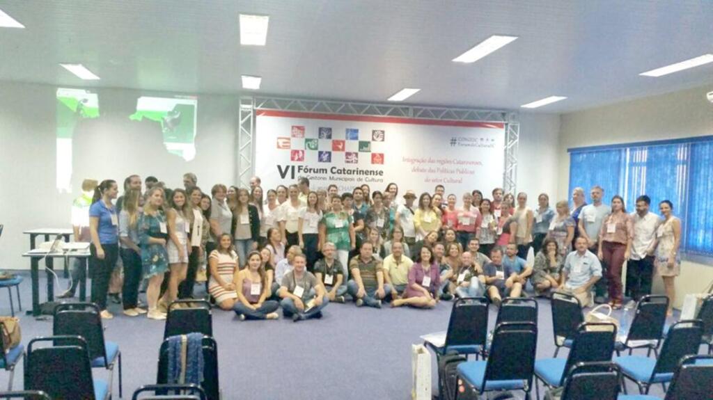 VI FÓRUM CATARINENSE DE GESTORES MUNICIPAIS DE CULTURA