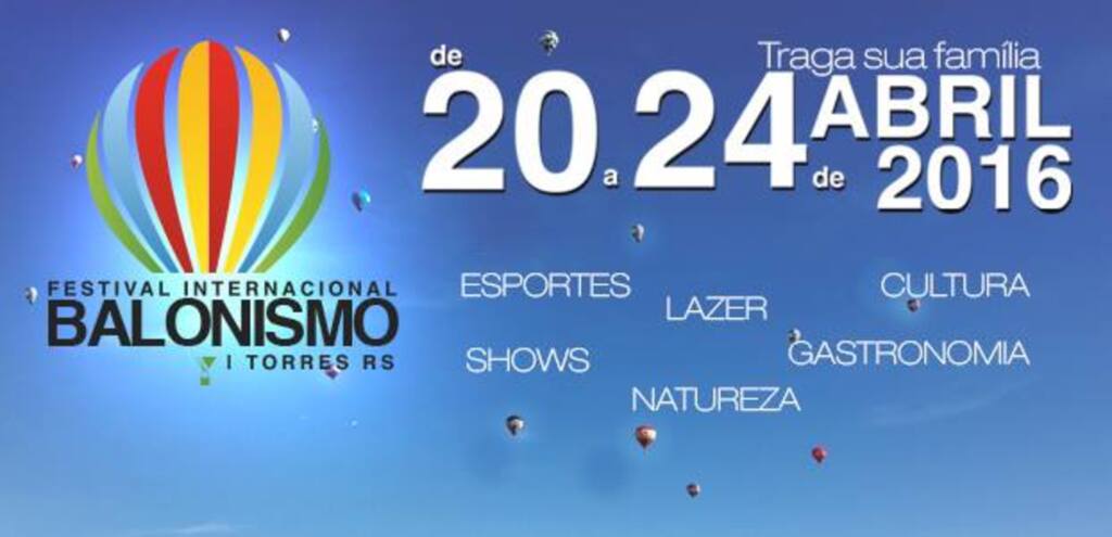 MAIS DE 50 BALÕES IRÃO COLORIR O CÉU DE TORRES