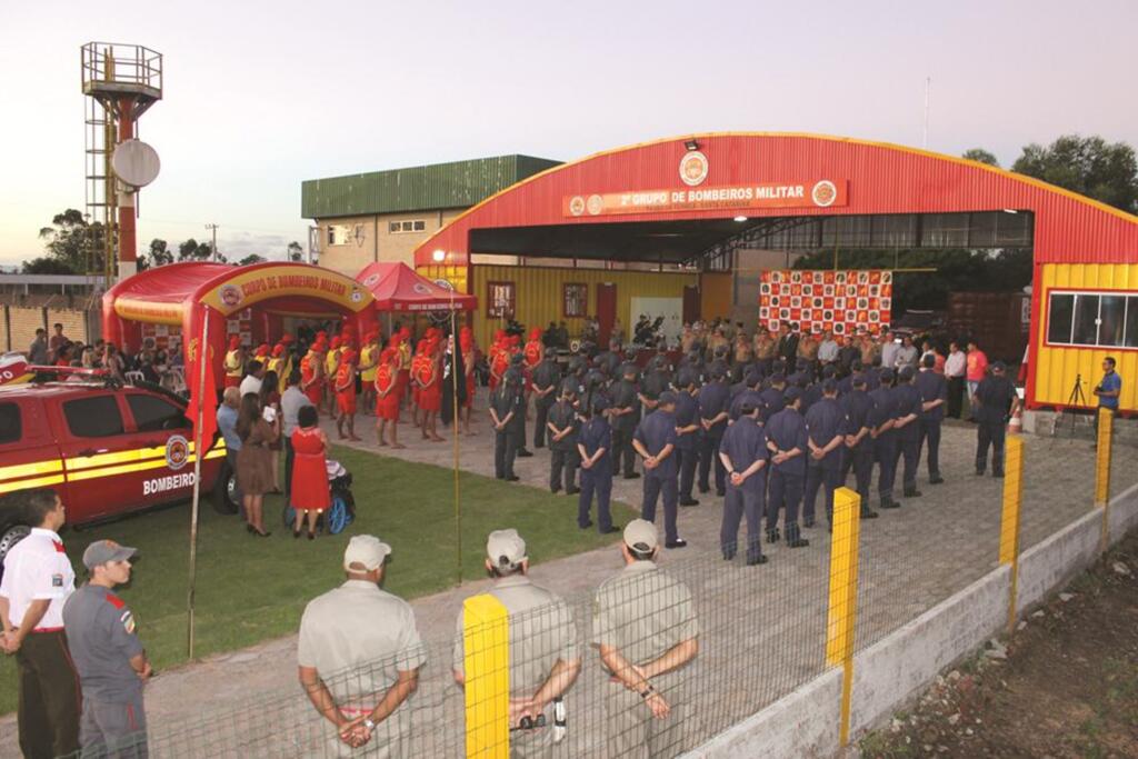 NOVA SEDE DOS BOMBEIROS É INAUGURADA EM PASSO DE TORRES