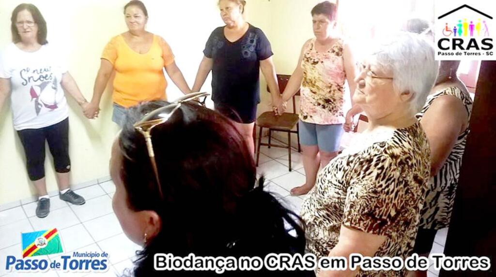 BIODANÇA É REALIZADA NO CRAS DE PASSO DE TORRES