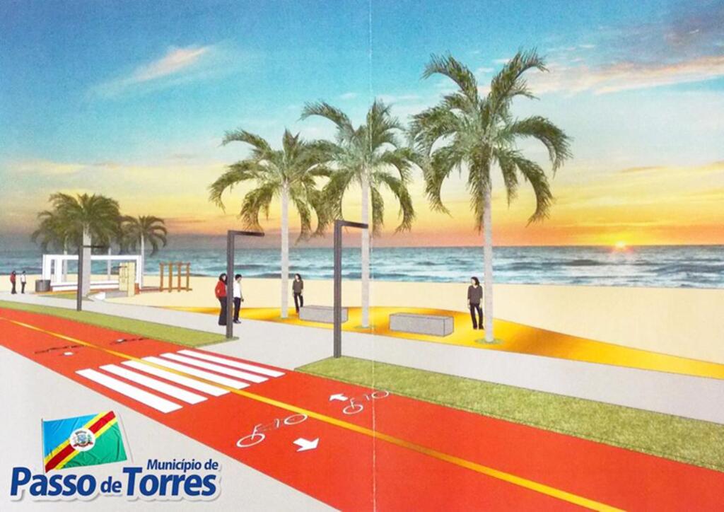 PROJETO DE CALÇADÃO À BEIRA MAR COMEÇA A SER DISCUTIDO EM BELLATORRES