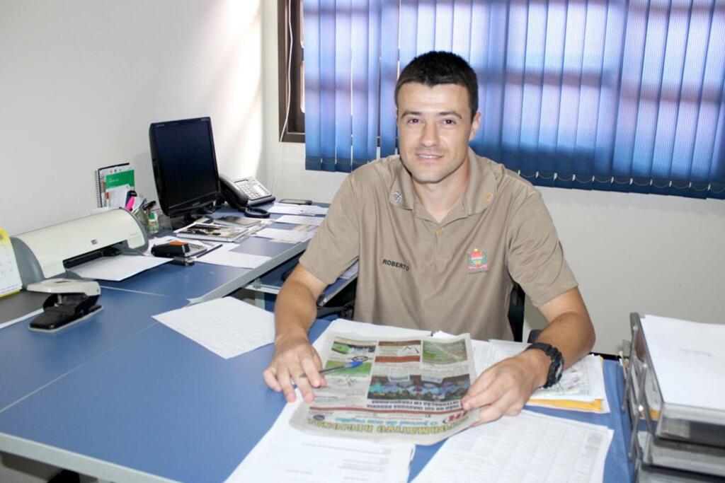 ROBERTO ASSUME O COMANDO DA POLÍCIA DE SÃO JOÃO DO SUL