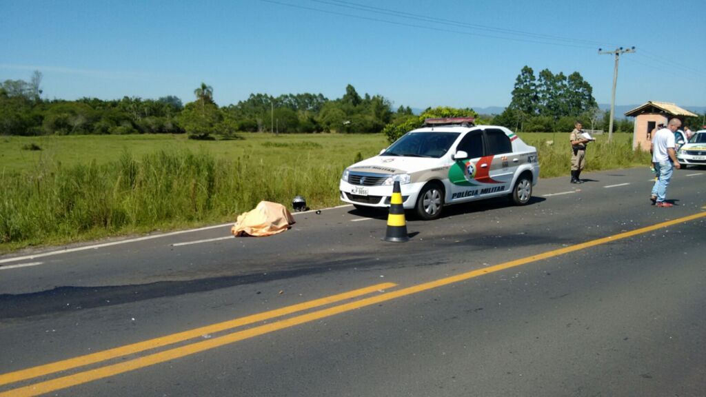 ACIDENTE COM VÍTIMA FATAL NESTA MANHÃ DE SEGUNDA-FEIRA NA SC-450 EM PASSO DE TORRES