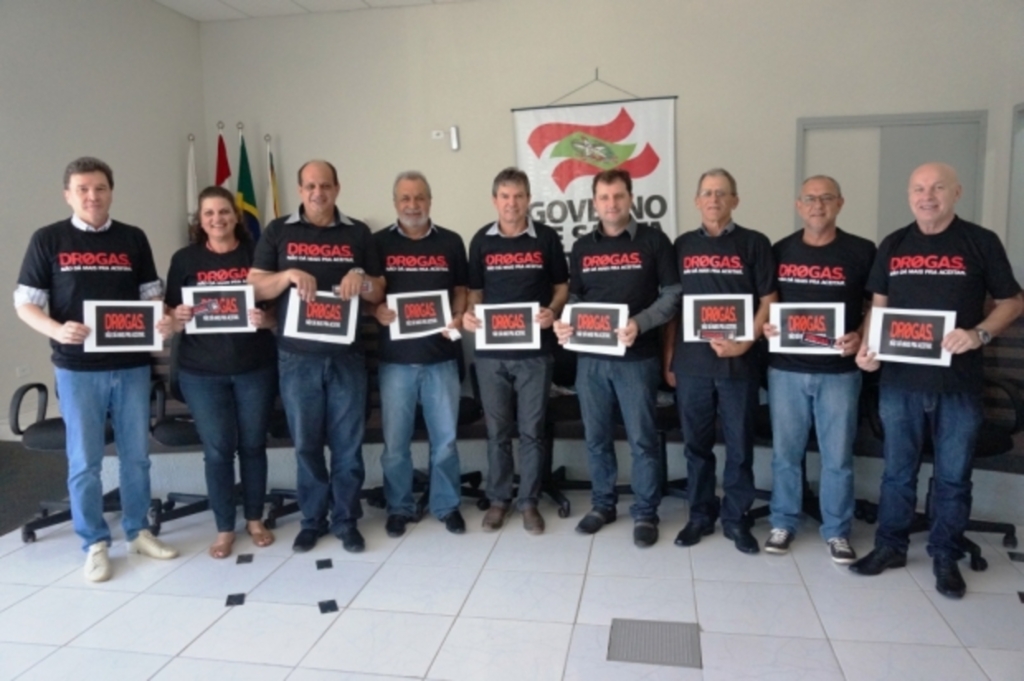 CAMPANHA CONTRA DROGAS DO GOVERNO DE SANTA CATARINA CONQUISTA PARCEIROS NA REGIONAL DE ARARANGUÁ