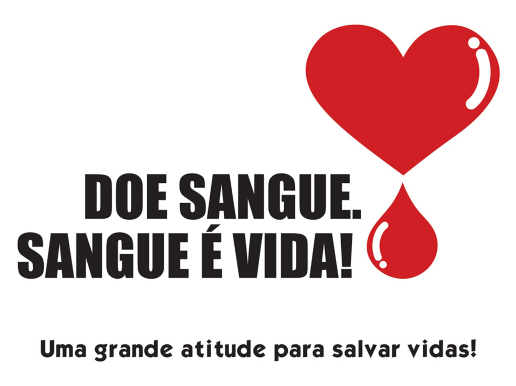 CAMPANHA PARA  DOAÇÃO DE SANGUE