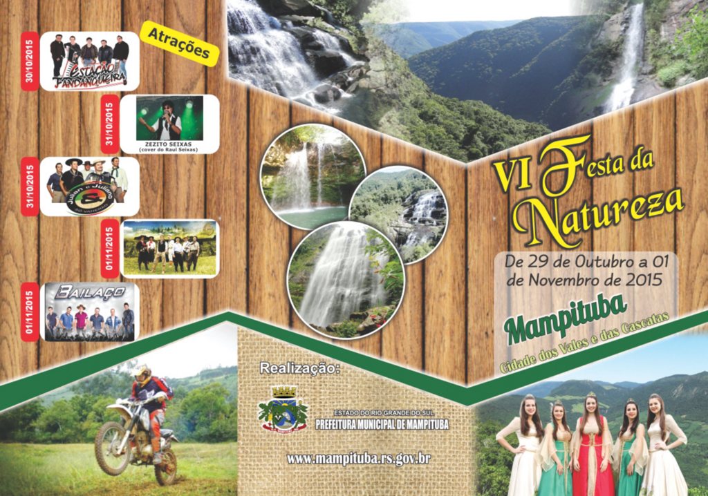 COMEÇA A VI FESTA DA NATUREZA EM MAMPITUBA