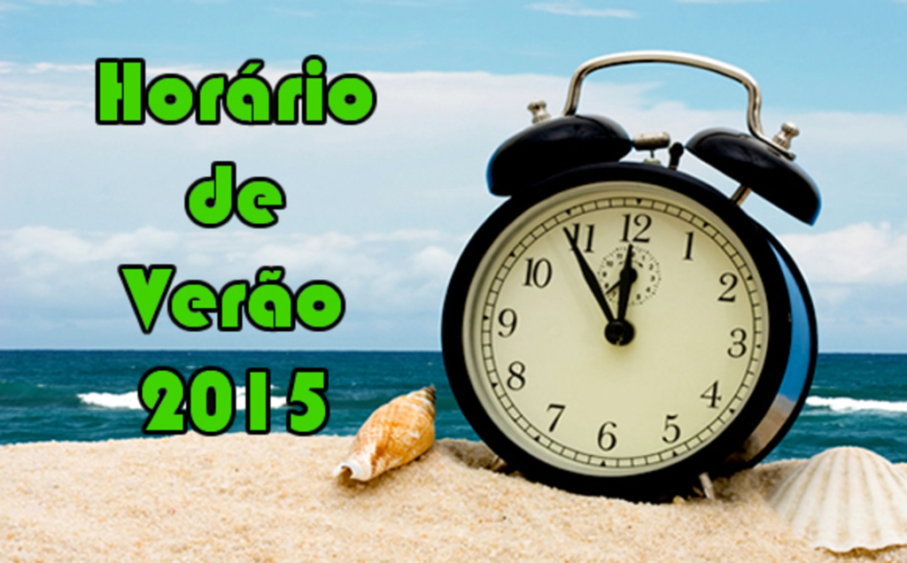 COMEÇA NESTE DOMINGO, DIA 18, O HORÁRIO BRASILEIRO DE VERÃO