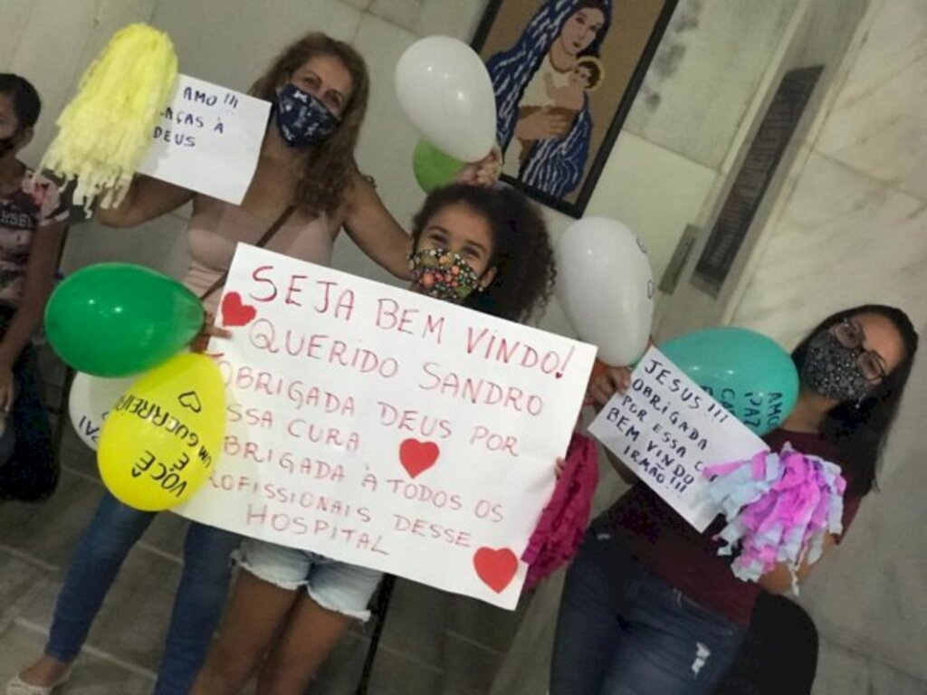 'APRENDI A VALORIZAR E SER GRATO ÀS PESSOAS', AFIRMA PACIENTE QUE FICOU 13 DIAS INTERNADO NO HOSPITAL CELSO RAMOS