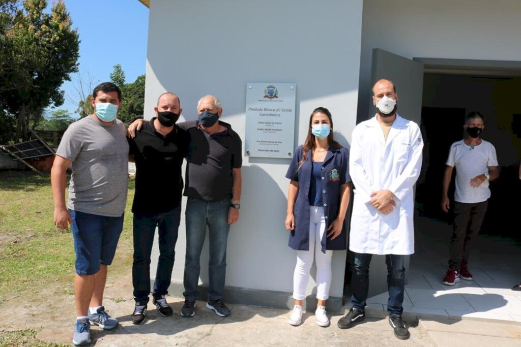 PREFEITURA DE PASSO DE TORRES INAUGURA UBS DO BAIRRO CURRALINHOS