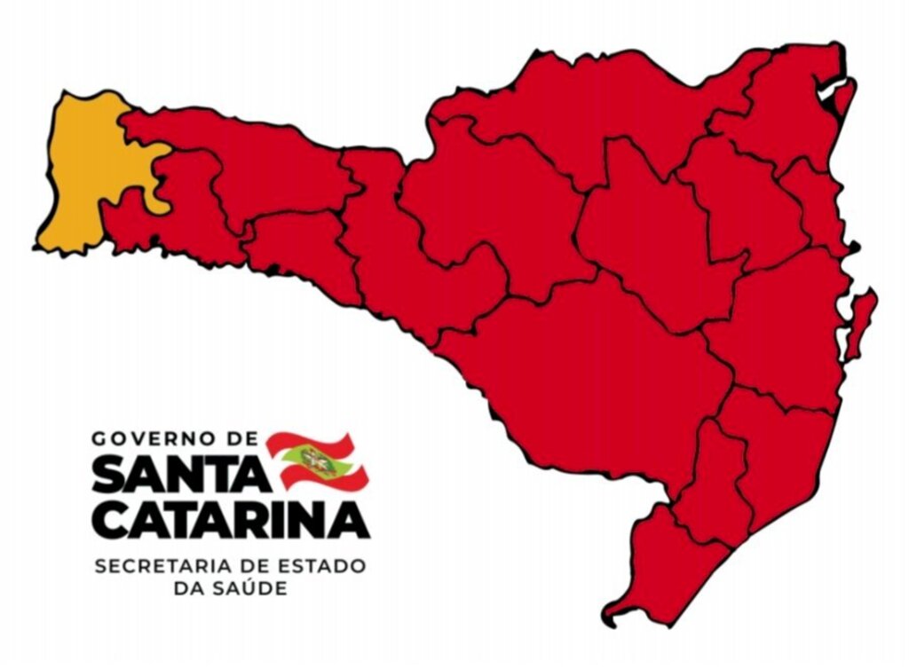 SC TEM 15 REGIÕES EM RISCO GRAVÍSSIMO