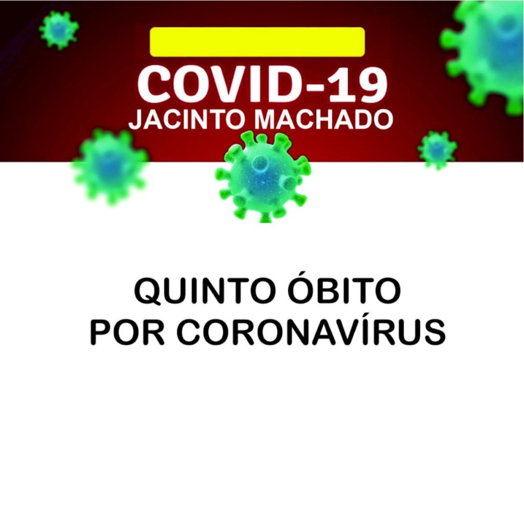 JACINTO MACHADO CONFIRMA QUINTA MORTE POR CORONAVÍRUS